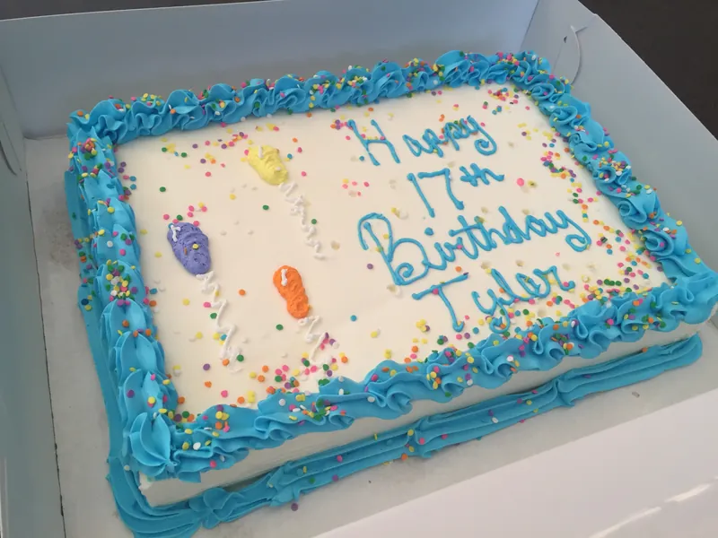 Ty's 17th Birthday Cake